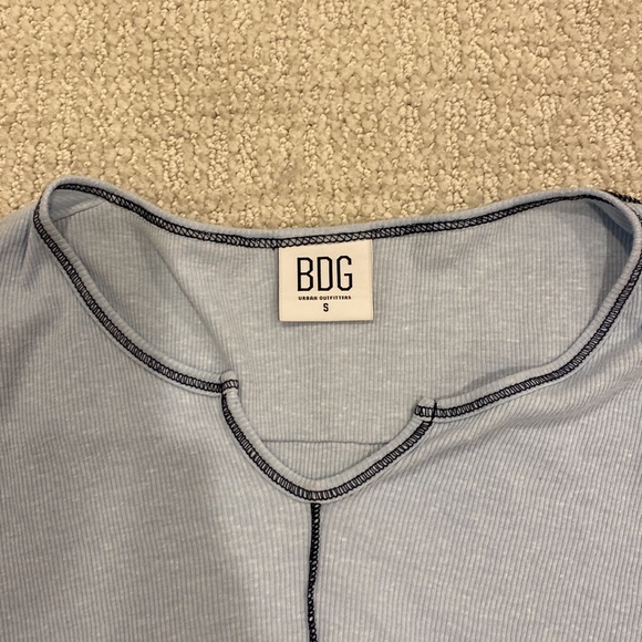 BDG size small blue and black long sleeve - Picture 2 of 2